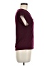 Amour Vert Burgundy Short Sleeve Top Size M - photo 4