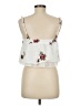 Sugar Lips 100% Rayon White Sleeveless Blouse Size M - photo 2