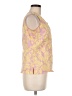 Pine Cone Hill 100% Cotton Yellow Sleeveless Blouse Size M - photo 4