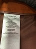 Vince. 100% Polyester Solid Brown Shorts Size 12 - photo 4