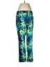 Chico's Tropical Blue Casual Pants Size M - photo 1