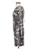 Jennifer Lopez Animal Print Gray Cocktail Dress Size XS - photo 5