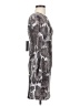 Jennifer Lopez Animal Print Gray Cocktail Dress Size XS - photo 4