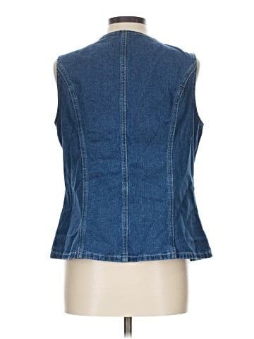 Unbranded Denim Vest (view 2)