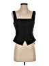 Paige Black Sleeveless Top Size 2 - photo 1