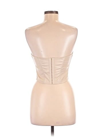 Out From Under Faux Leather Top (view 2)