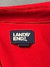 Lands' End 100% Polyester Red Long Sleeve Blouse Size 22 - photo 7
