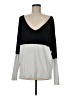 Victoria's Secret Color Block Black Pullover Sweater Size M - photo 1