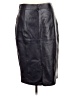 Hal Rubenstein 100% Leather Black Leather Skirt Size 12 - photo 2