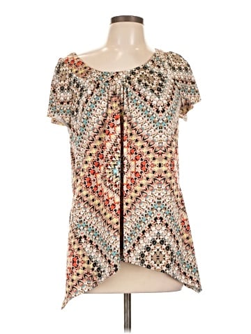 AB Studio Short Sleeve Blouse (view 1)