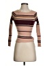 Love Crazy Stripes Brown Pullover Sweater Size S - photo 1