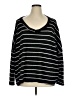Altar'd State Stripes Black Pullover Sweater Size XL - photo 1