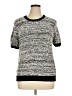 Victoria Beckham for Target Tweed Silver Pullover Sweater Size XL - photo 1