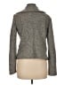 Ann Taylor Chevron-herringbone Gray Jacket Size M - photo 2