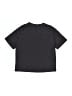Zara Solid Black Short Sleeve T-Shirt Size 6 - 7 - photo 2