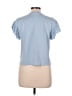 Zara Blue Short Sleeve Top Size M - photo 2