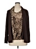 White Stag Brown Cardigan Size 14 - photo 1