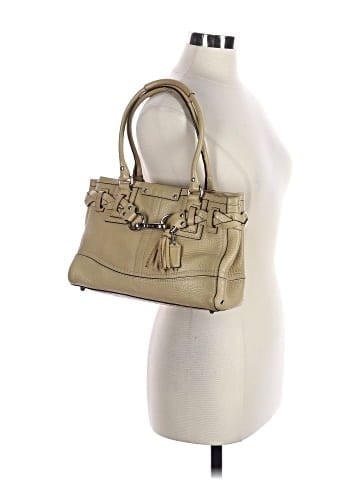 Coach Factory Leather Satchel (view 2)