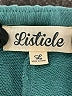 Listicle 100% Cotton Solid Teal Athletic Shorts Size L - photo 4