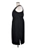 J.Crew 100% Polyester Solid Black Casual Dress Size 18 - photo 5