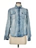 ISSI Blue Long Sleeve Button-Down Shirt Size M - photo 1