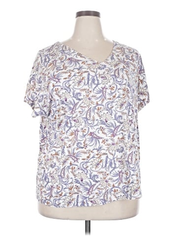 J.Jill Short Sleeve Blouse (view 1)