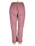 Shein 100% Cotton Solid Pink Casual Pants Size 14 - photo 2