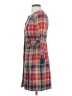 E-Land Plaid Red Casual Dress One size - photo 5