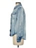 ISSI Blue Long Sleeve Button-Down Shirt Size M - photo 5