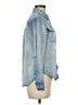 ISSI Blue Long Sleeve Button-Down Shirt Size M - photo 4