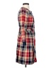 E-Land Plaid Red Casual Dress One size - photo 4
