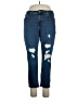 Levi's Hearts Blue Jeans Size 16w - photo 1
