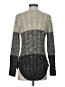 Jeanne Pierre 100% Cotton Color Block Gray Pullover Sweater Size S - photo 2
