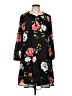 Old Navy Floral Black Casual Dress Size L - photo 1