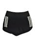 Athleta Stripes Black Athletic Shorts Size 4 - photo 1