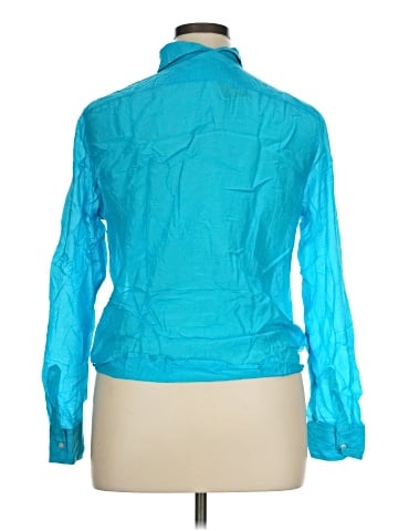 Lauren by Ralph Lauren Long Sleeve Button-Down Shirt (view 2)