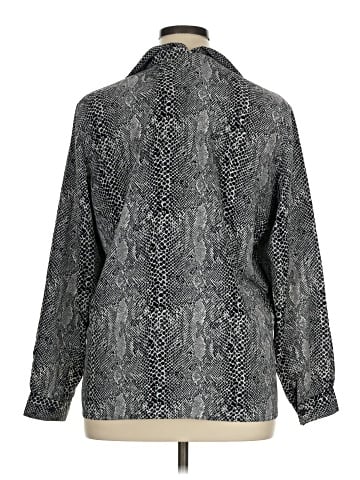 Alia Long Sleeve Button-Down Shirt (view 2)