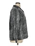 Alia Paisley Gray Long Sleeve Button-Down Shirt Size 16 - photo 4