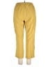 Unbranded 100% Polyester Solid Yellow Casual Pants Size XXL - photo 2
