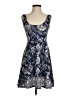 Angie Paisley Blue Cocktail Dress Size S - photo 1