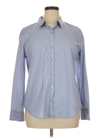 Worthington Long Sleeve Button-Down Shirt (view 1)