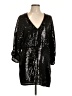 H&M 100% Polyester Black Cocktail Dress Size 10 - photo 1