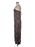Paniz 100% Rayon Floral Brown Casual Dress Size XS - photo 5