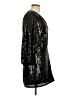 H&M 100% Polyester Black Cocktail Dress Size 10 - photo 4