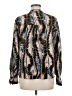 Ulla Johnson 100% Silk Brown Long Sleeve Silk Top Size 6 - photo 2