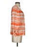Trina Turk Orange Long Sleeve Blouse Size S - photo 4