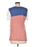 Wildfox 100% Cotton Color Block Pink Short Sleeve Top Size Med (2 or M) - photo 2
