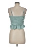 Illa Illa Teal Sleeveless Blouse Size M - photo 2