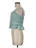 Illa Illa Teal Sleeveless Blouse Size M - photo 5