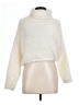Poof! Ivory Turtleneck Sweater Size L - photo 1